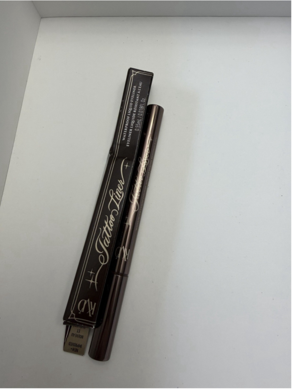 KVD Tattoo Liner Waterproof Liquid Eyeliner Mad Max Brown 20 Full Size 0.55 mL